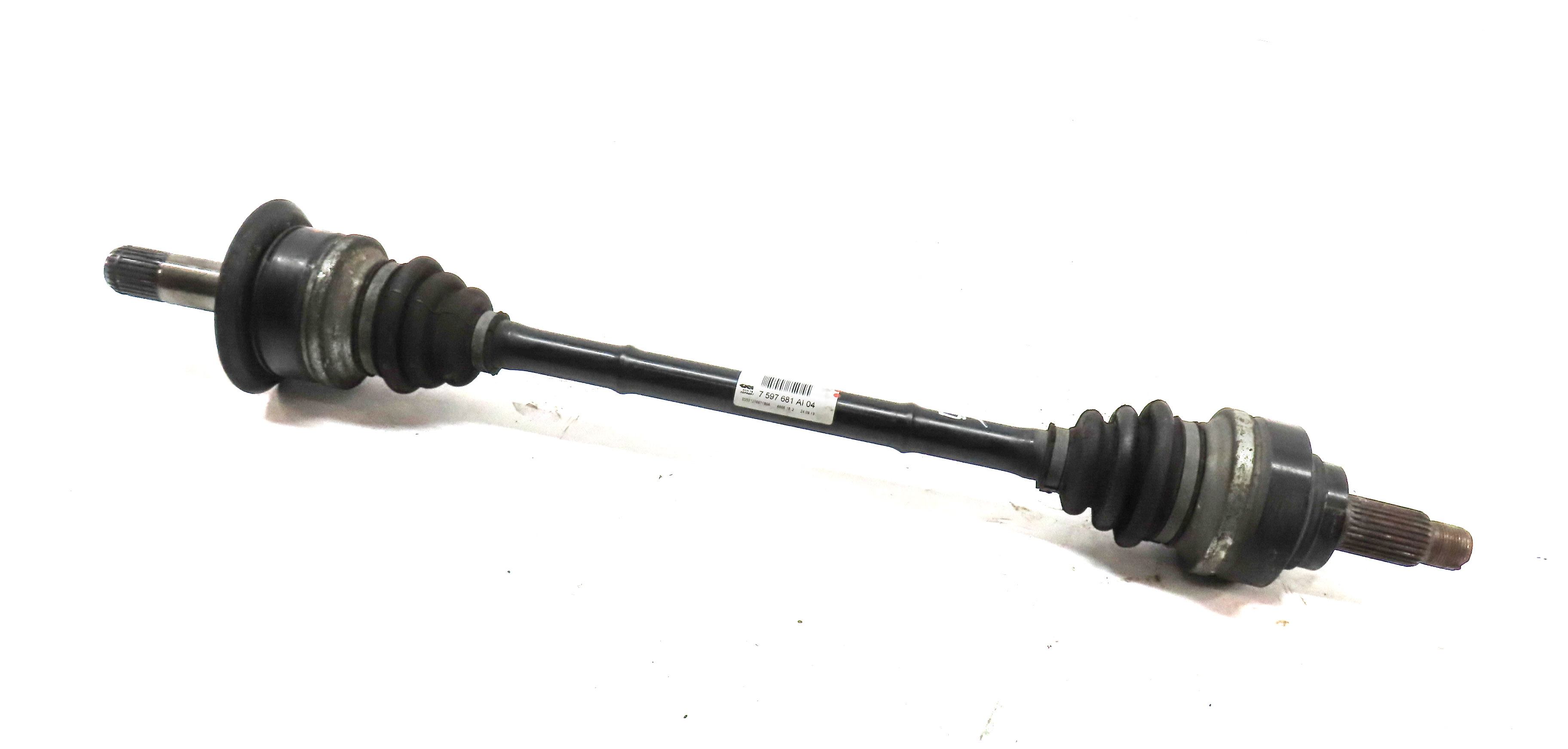 2014-2018 BMW 328i (F30) DIESEL - LEFT DRIVER REAR CV AXLE SHAFT — exact item pictured